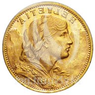 20 franchi oro 1935 usato