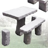 tavoli giardino pietra usato
