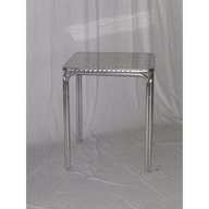 sgabelli tavolo bar alluminio usato