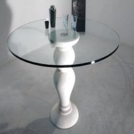 tavolini cristallo rotondi usato