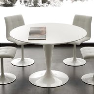 tavolo tondo bianco usato