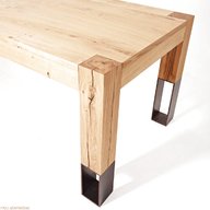gamba tavolo legno usato