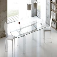 tavolo ovale allungabile bianco usato