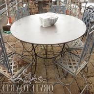 tavolo ferro mosaico sicilia usato