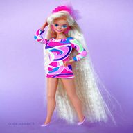 barbie totally hair usato