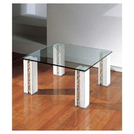 tavolino basso cristallo usato