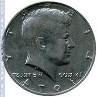mezzo dollaro 1971 usato