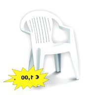 sedia plastica roma usato