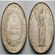 5 lire 1848 usato