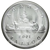 1 dollaro argento 1965 usato